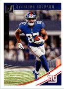 2018 Donruss Sterling Shepard