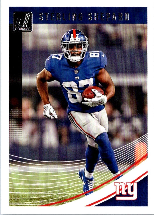 2018 Donruss Sterling Shepard #208