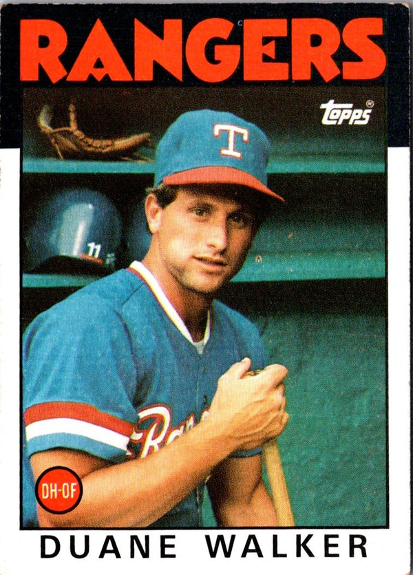 1986 Topps Duane Walker #22