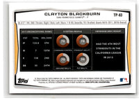 2014 Bowman Draft Picks & Prospects Top Clayton Blackburn #TP-83