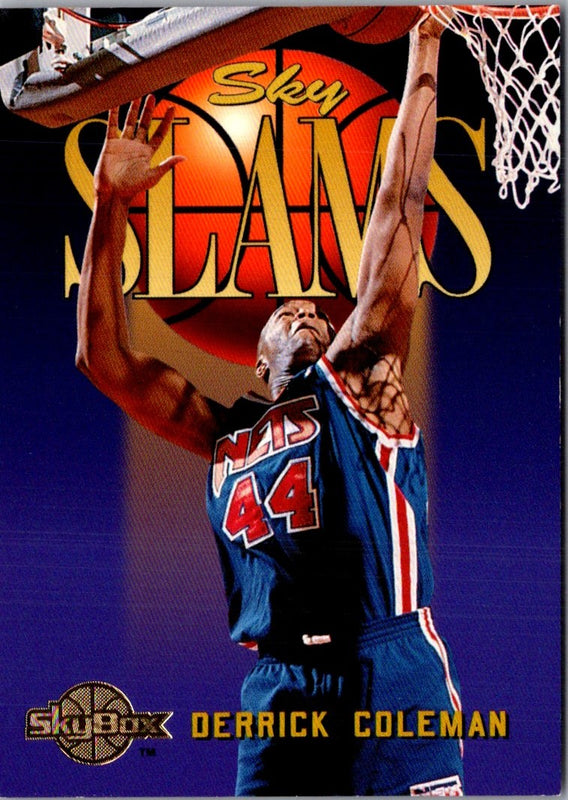 1994 SkyBox Derrick Coleman #303