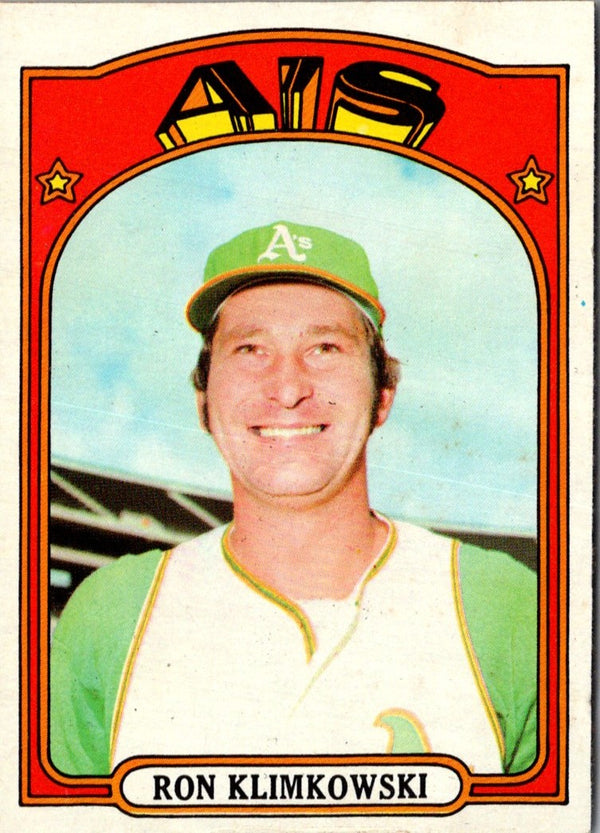 1972 Topps Ron Klimkowski #363