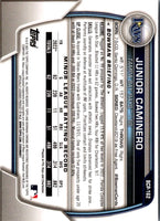 2023 Bowman Chrome Prospects Blue Mojo Refractor Junior Caminero #BCP-162