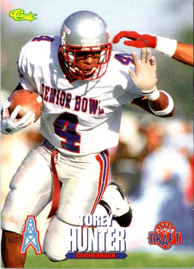 1995 Classic NFL Rookies Torey Hunter