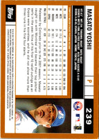 2002 Topps Limited Masato Yoshii #239