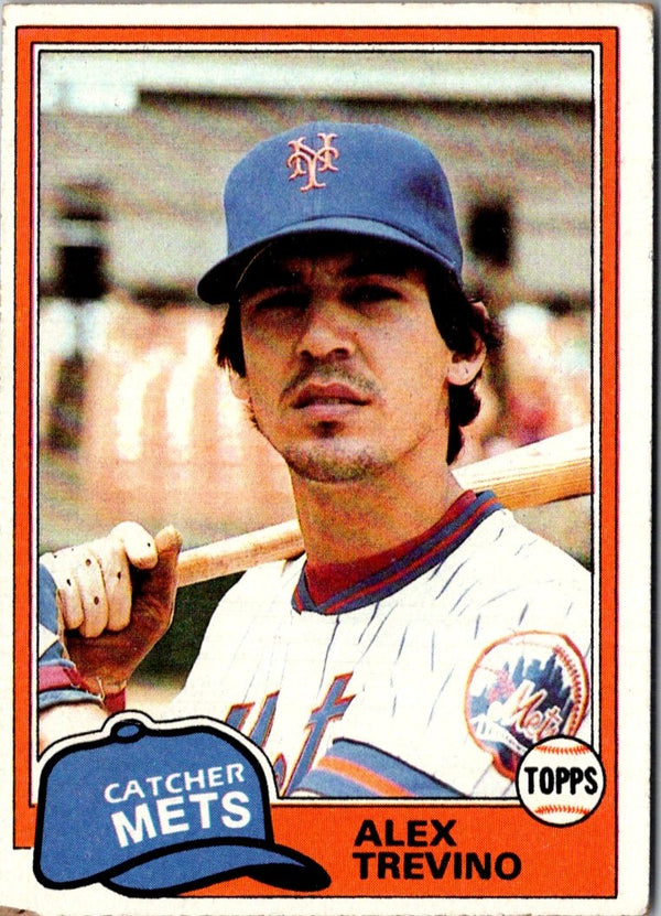 1981 Topps Alex Trevino #23