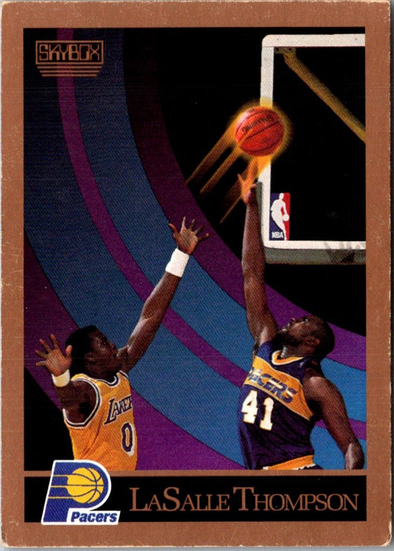 1990 SkyBox LaSalle Thompson #123