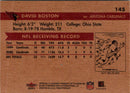 2001 Fleer Tradition Glossy David Boston