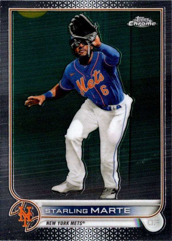 2022 Topps Chrome Starling Marte #132