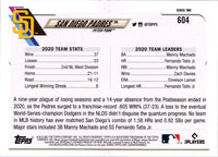 2021 Topps San Diego Padres #604