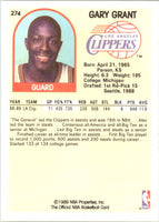 1989 Hoops Gary Grant #274 Rookie