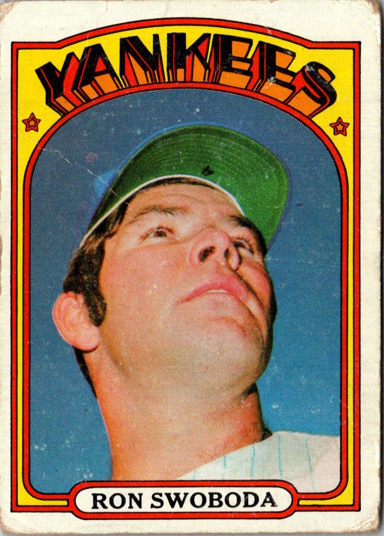 1972 Topps Ron Swoboda