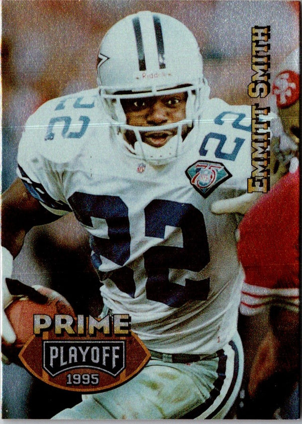 1995 Playoff Prime Emmitt Smith #22