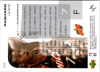 2001 Upper Deck Pros & Prospects Rashard Lewis #77