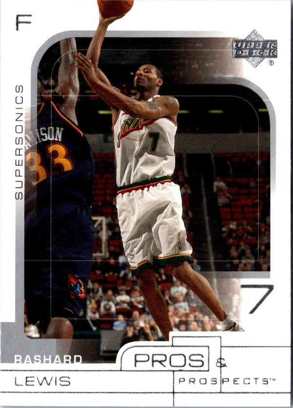 2001 Upper Deck Pros & Prospects Rashard Lewis #77