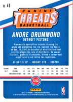 2017 Panini Threads Andre Drummond #40