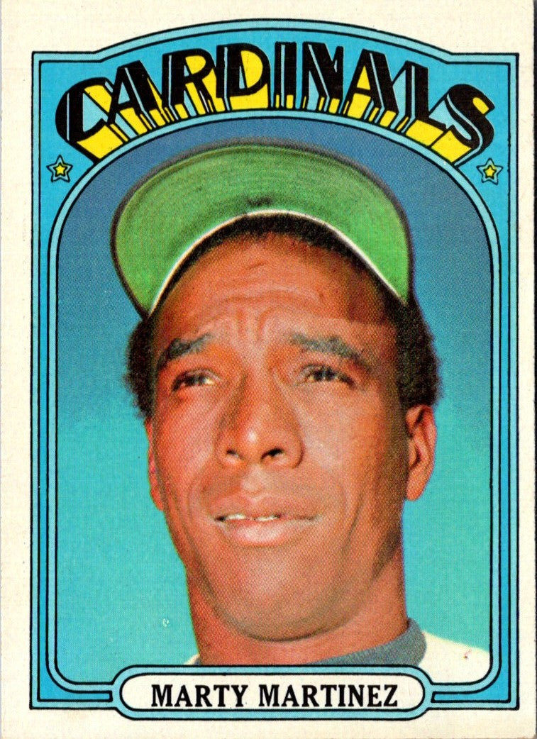 1972 Topps Marty Martinez