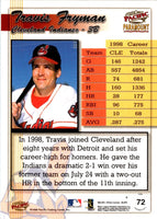 1999 Pacific Paramount Travis Fryman #72