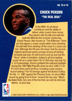 1992 Fleer Sharpshooters Chuck Person #10