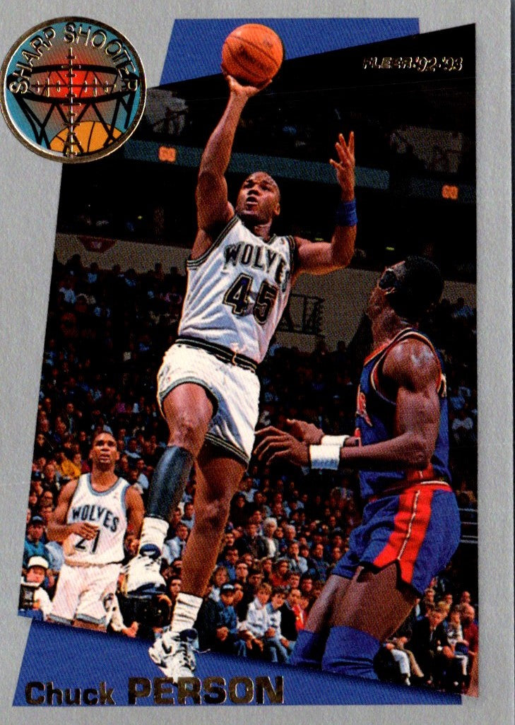 1992 Fleer Sharpshooters Chuck Person