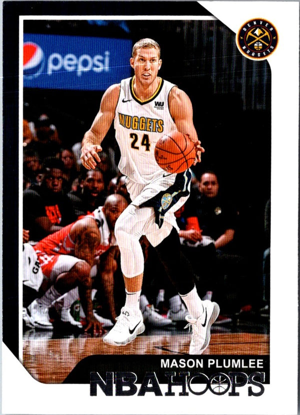 2018 Hoops Red Backs Mason Plumlee #62