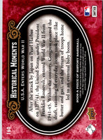 2009 Upper Deck A Piece of History Red U.S.A. Enters World War #160