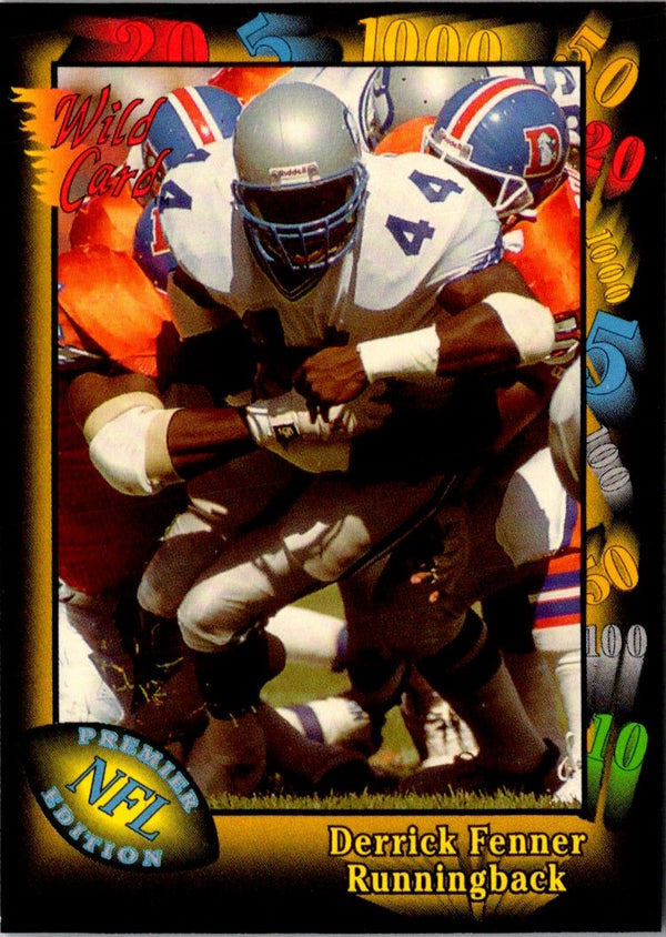 1991 Wild Card Derrick Fenner #28