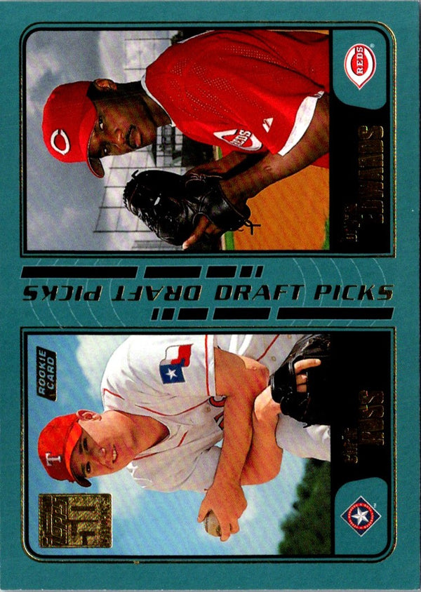 2001 Topps Chris Russ/Bryan Edwards #744 Rookie