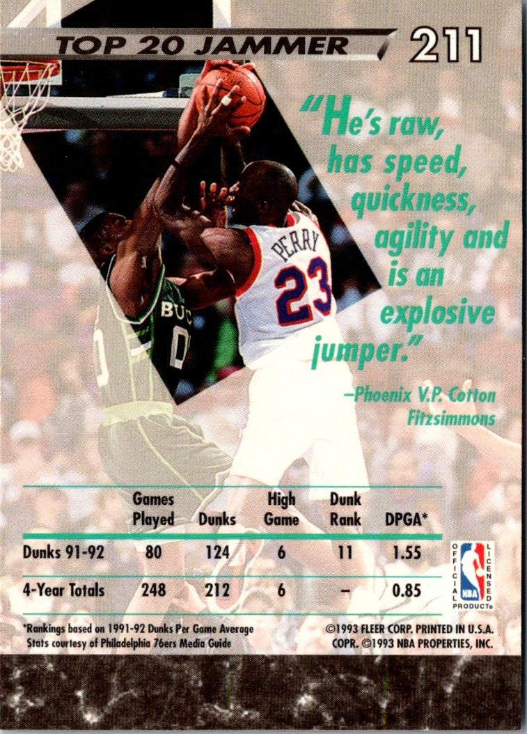 1992 Ultra Tim Perry