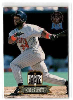 1993 Leaf Heading for the Hall Kirby Puckett #9