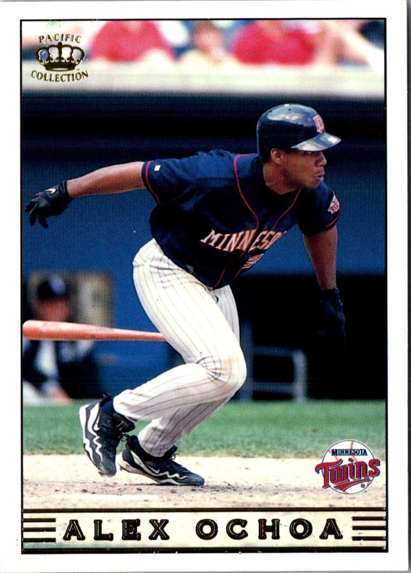 1999 Pacific Crown Collection Platinum Blue Alex Ochoa #163