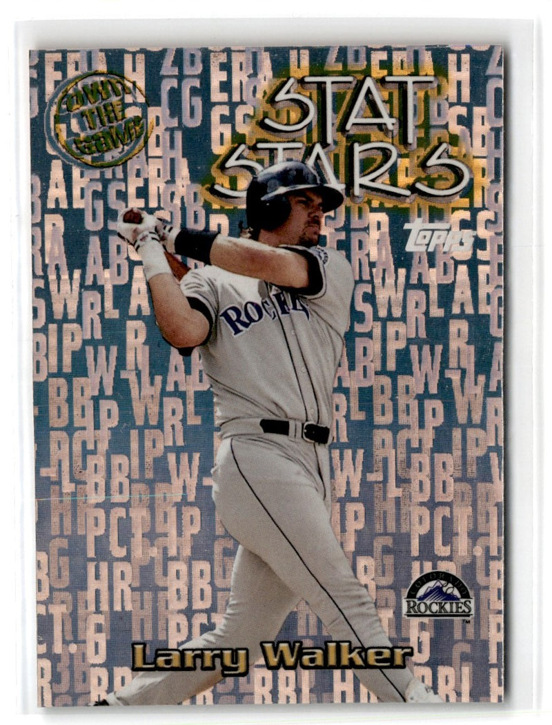 2000 Topps Own the Game Larry Walker