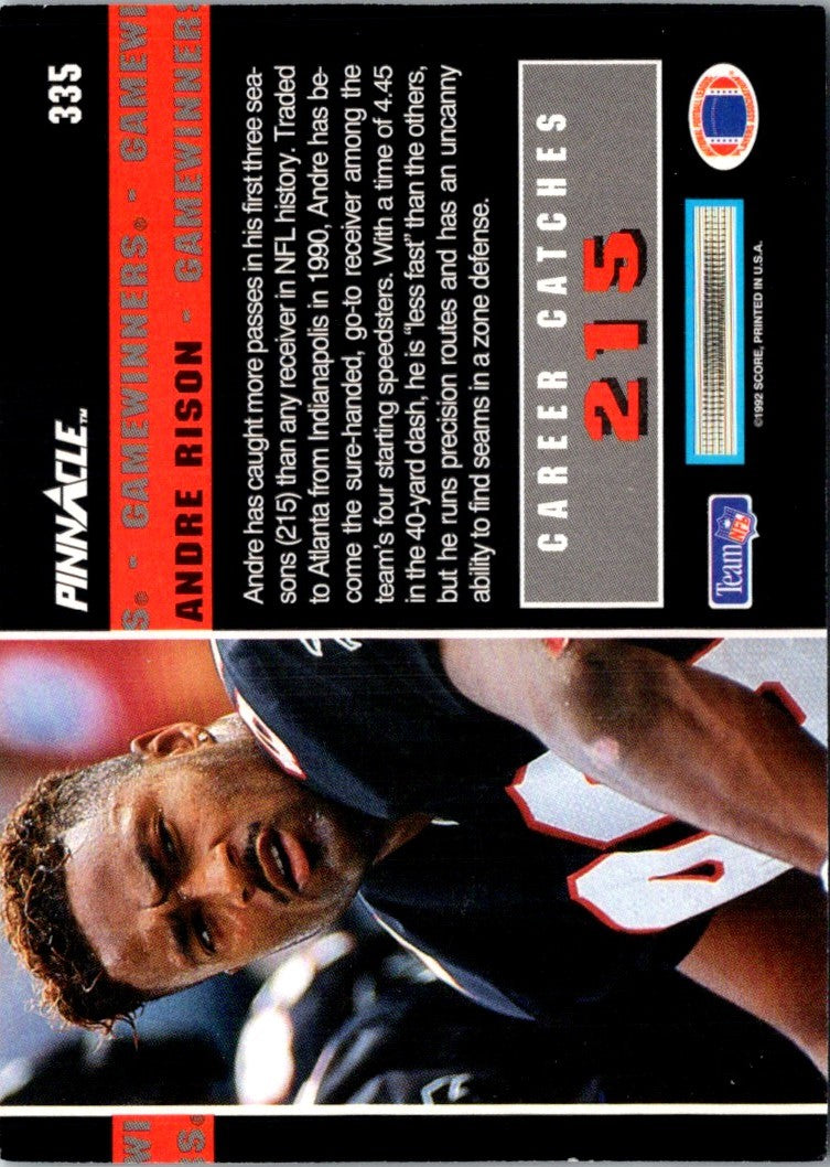 1992 Pinnacle Andre Rison