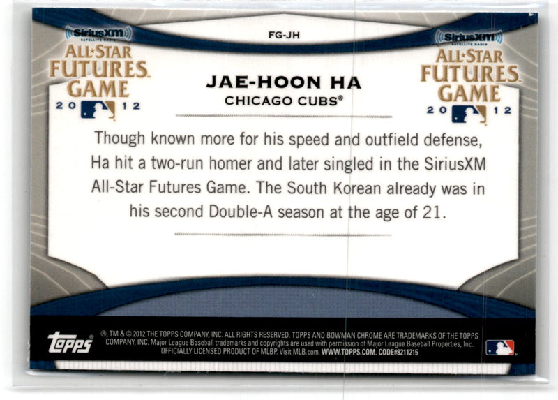 2012 Bowman Chrome Futures Game Jae-Hoon Ha