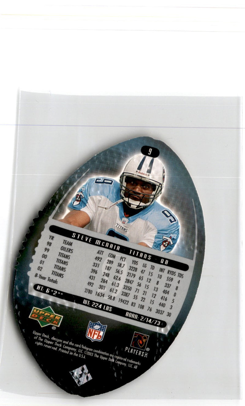 2003 Upper Deck Standing O Steve McNair