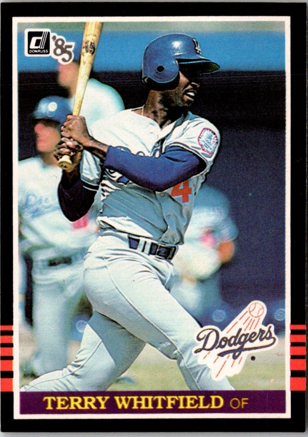 1985 Donruss Terry Whitfield #540