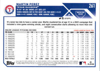 2023 Topps Martin Perez #261