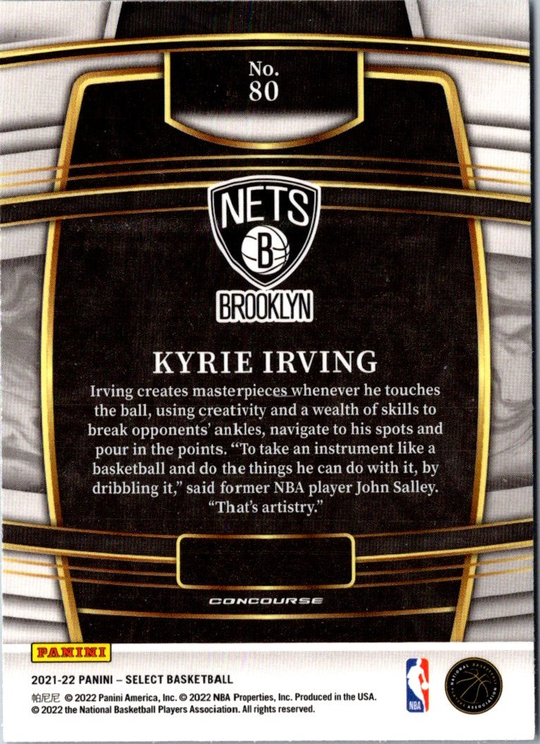 2021 Panini Select Kyrie Irving