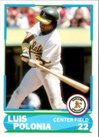 1988 Score Young Superstars I Luis Polonia #22