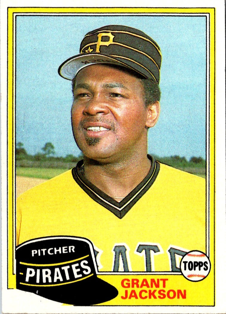 1981 Topps Grant Jackson