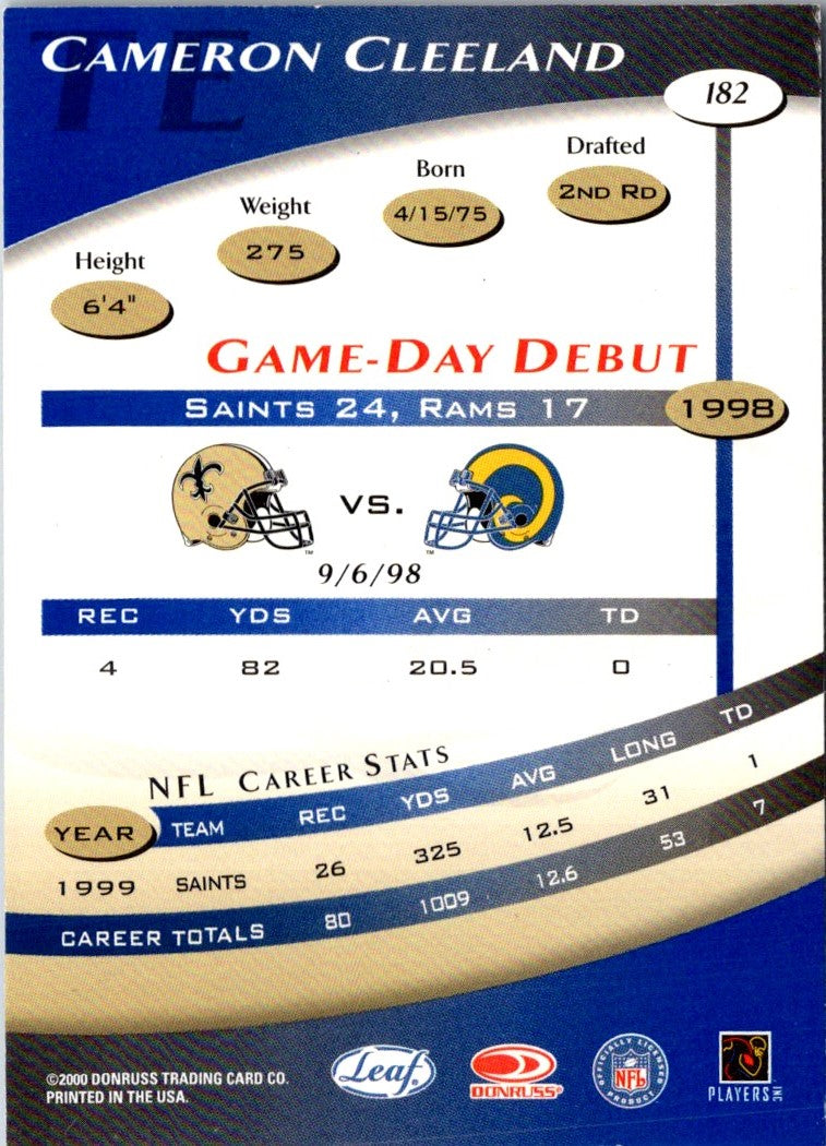 2000 Quantum Leaf Cameron Cleeland