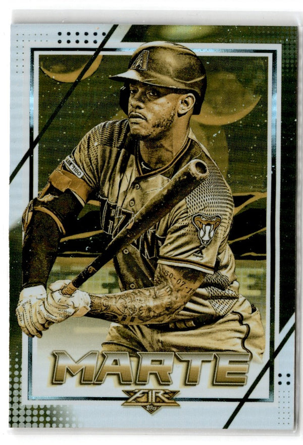 2020 Topps Fire Ketel Marte #189