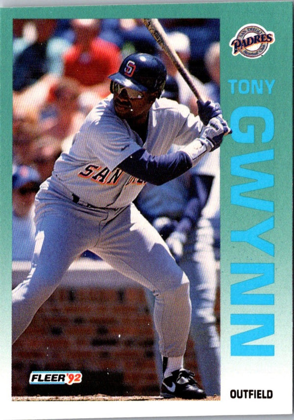 1992 Fleer Tony Gwynn #605