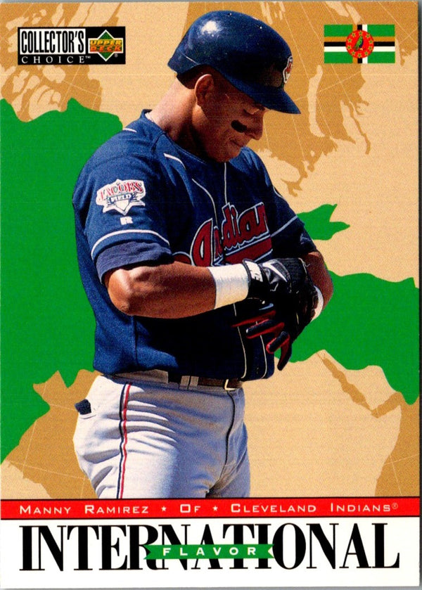 1996 Collector's Choice Silver Signature Manny Ramirez #329