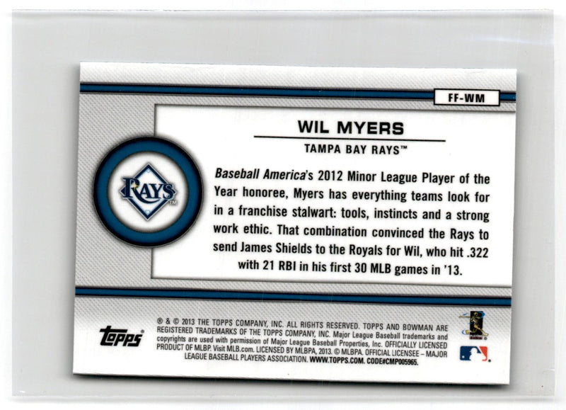 2013 Bowman Draft Picks & Prospects Future of the Franchise Wil Myers