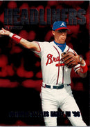 1997 Fleer Headliners Chipper Jones
