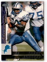 1999 Collector's Edge Millennium Collection Blue Barry Sanders #57
