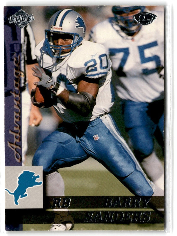 1999 Collector's Edge Millennium Collection Blue Barry Sanders #57