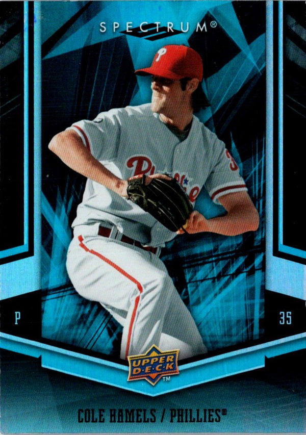 2008 Upper Deck Spectrum Cole Hamels #73