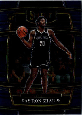 2021 Panini Select Blue Day'Ron Sharpe #33
